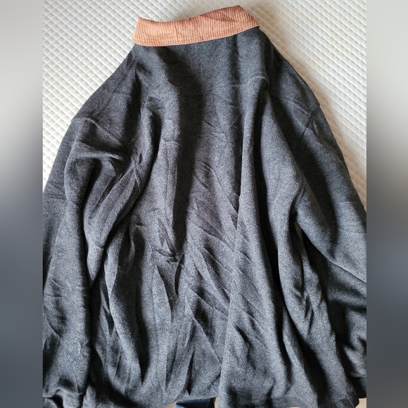 Muskoka Lakes two tone fleece zip up jacket - Picture 2 of 7